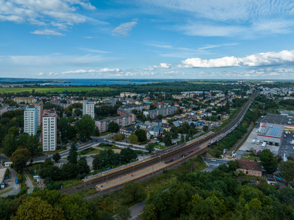Szczecin Zdroje z Lotu Ptaka