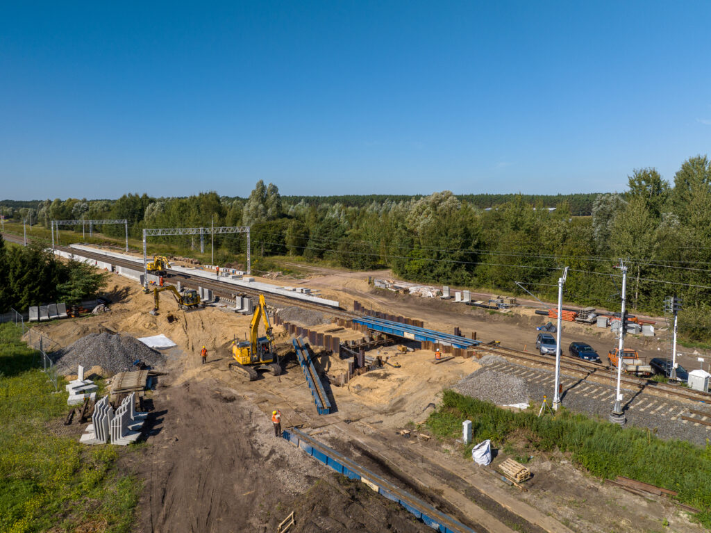 Zdjęcie budowy z lotu ptaka 2023