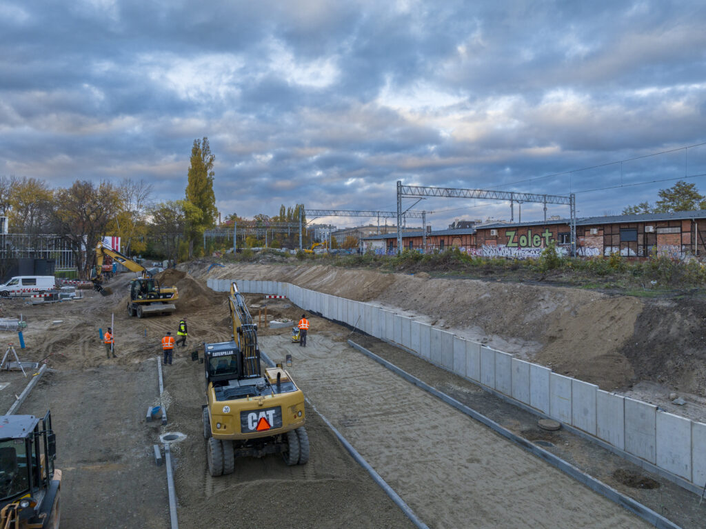 Zdjęcie z budowy Szczecin Turzyn 2023 