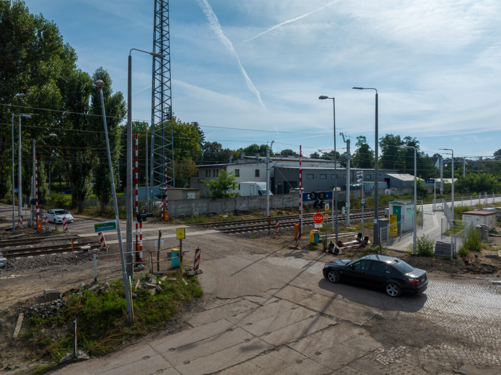Zdjęcie przejazdu kolejowego Żydowce - 2023