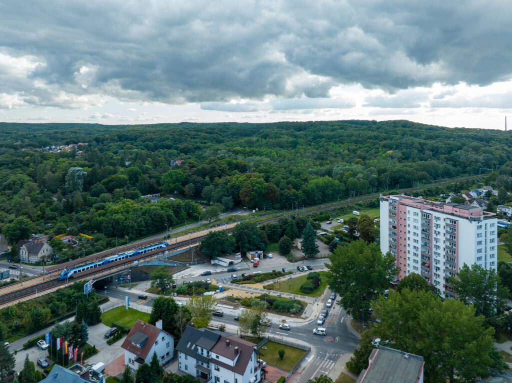 Szczecin Zdroje z Lotu Ptaka
