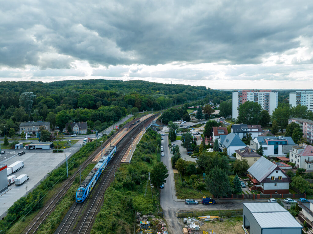 Szczecin Zdroje z Lotu Ptaka