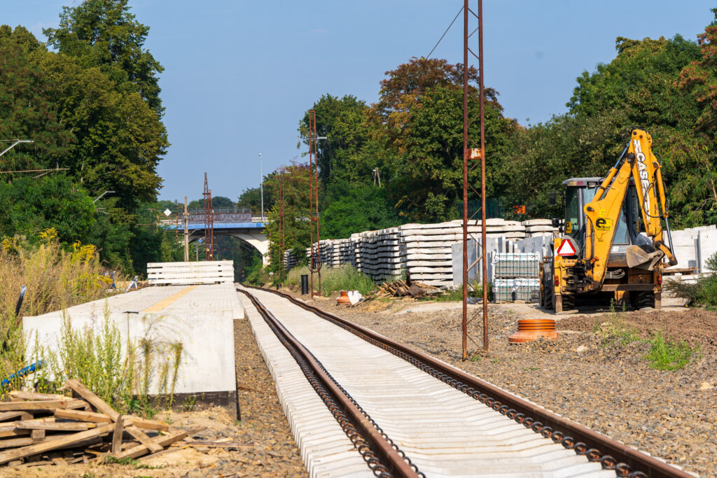 Szczecin Zelechowa podczas budowy - 2023
