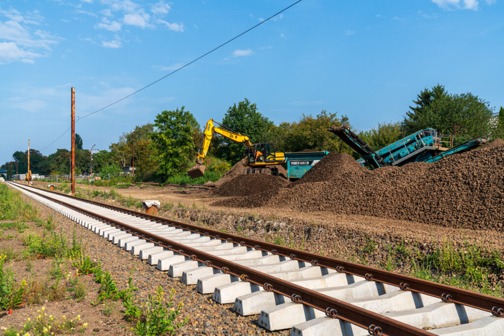 Szczecin Zelechowa podczas budowy - 2023